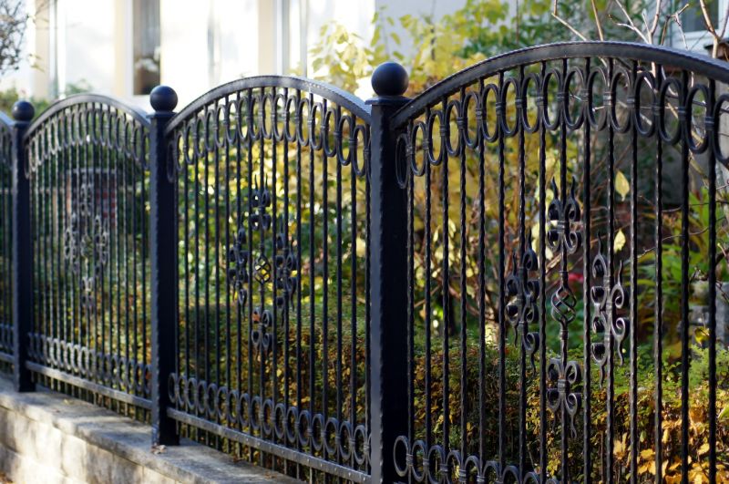 Wrought Iron Fence Example